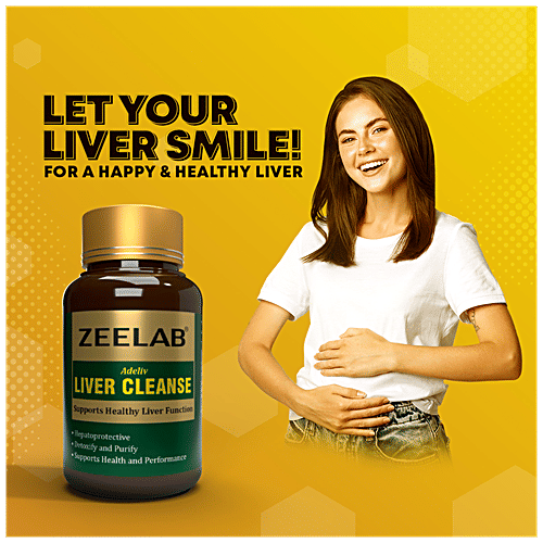 Buy ZEELAB Adeliv Capsule Supports Healthy Liver Function, Improves