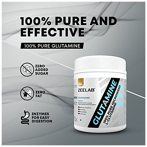 L-Glutamine Powder Glutamine Supplement Support Muscle Recovery Gut Health Support Reduce Soreness Amino Acids Boost Protein Synthesis Accelerates Recovery Post-Workout 100 Servings Unflavored - View #6