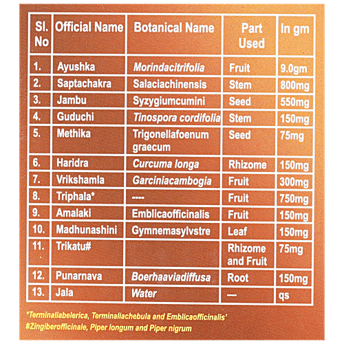 Buy Amrith Noni D+ For Diabetics Immunomodulator, Promotes Strength