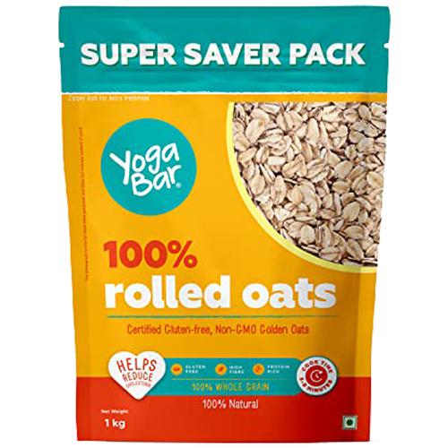 Buy Yoga Bar 100% Rolled Oats - Breakfast Cereal, Non-GMO, Gluten Free ...