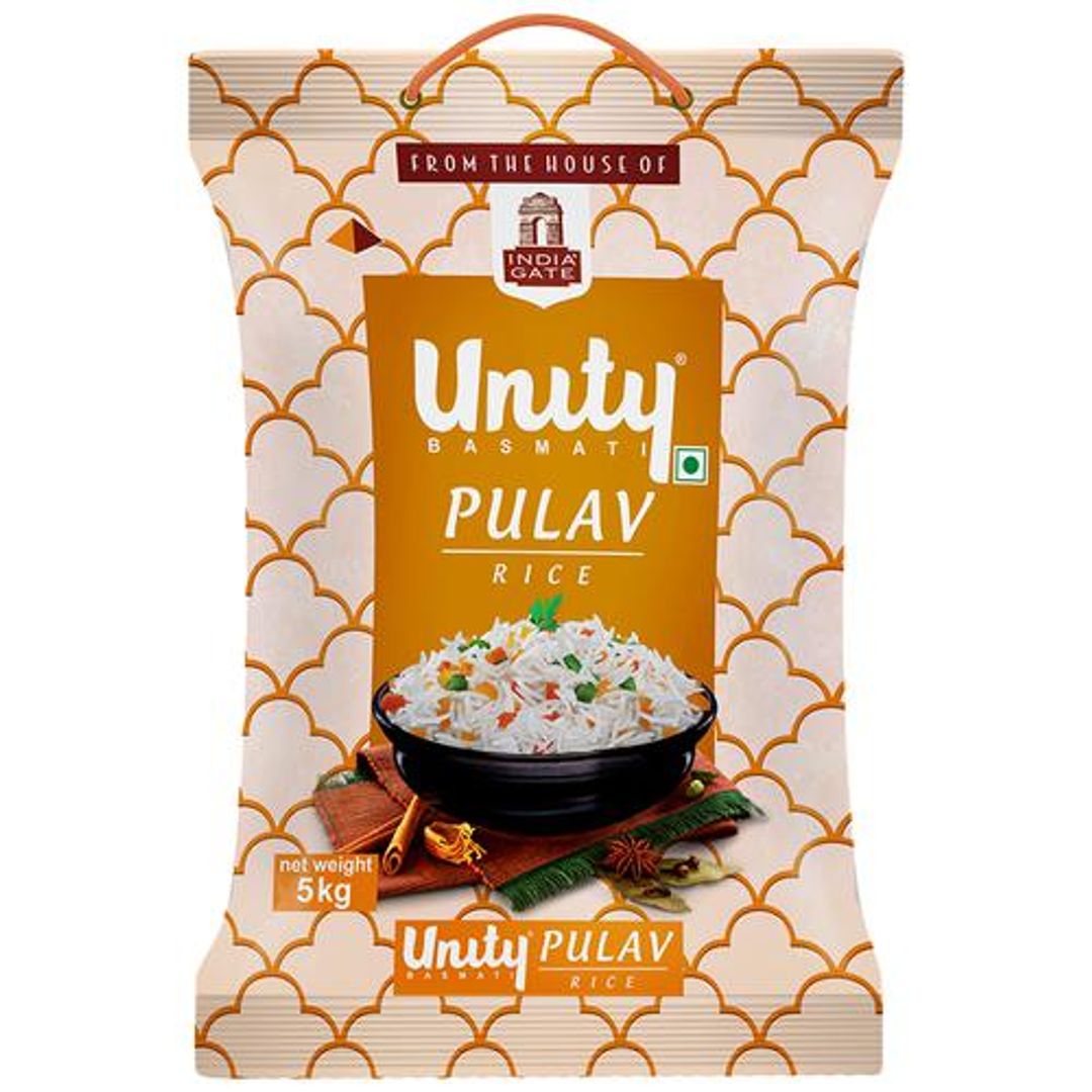 Unity Pulav Rice From The House Of India Gate, 5 kg 