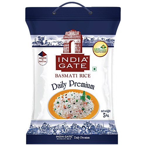 Buy India Gate Basmati Rice Daily Premium Online at Best Price of Rs