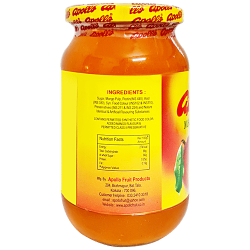 Apollo Mango Jam - Sweet Flavour, 250 g  