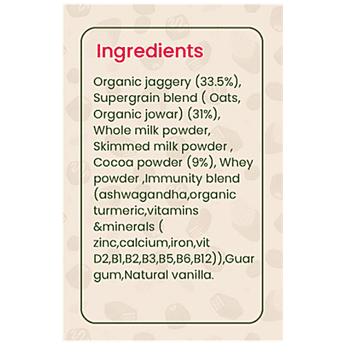 Timios High Protein Chocolate Hearty Milk Mix - No Sugar, With Oats, Organic Jowar, Cocoa Powder, 250 g Box 