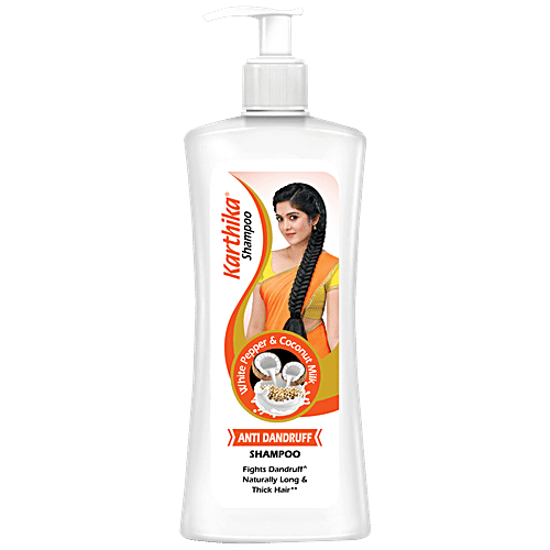 Buy Karthika Anti Dandruff Shampoo White Pepper & Coconut Milk