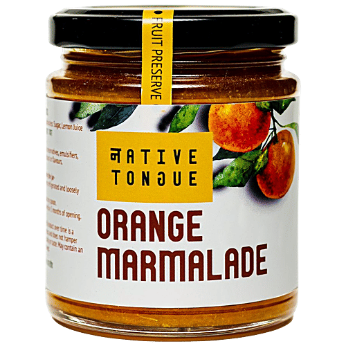 Buy Native Tongue Orange Marmalade Vegan, 70 Fruit, Low Sugar & No