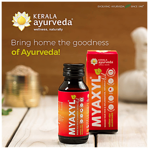 Buy Kerala Ayurveda Myaxyl Oil NonIrritant, Quick Relief From Knee