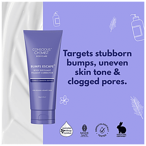 Buy Conscious Chemist Bumps Escape Body Exfoliating & Pigmentation