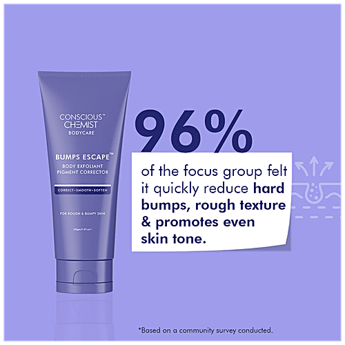 Buy Conscious Chemist Bumps Escape Body Exfoliating & Pigmentation