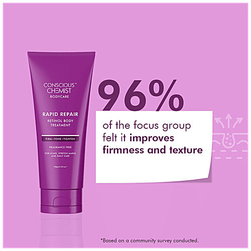 Buy Conscious Chemist Rapid Repair Retinol Body Treatment Cream For