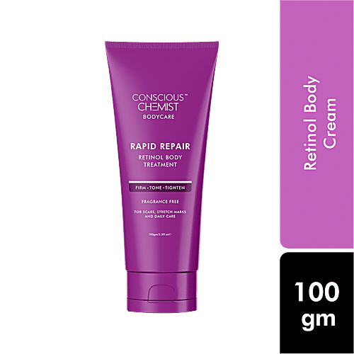 Buy Conscious Chemist Rapid Repair Retinol Body Treatment Cream For