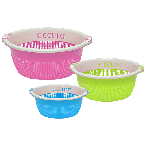 Buy Accura Fruit Baskets Strong, Durable, For Home & Kitchen