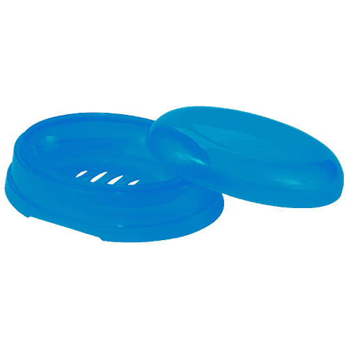 Buy Accura Soap Dish Plastic, Strong & Durable, Blue Online at Best