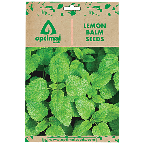 Optimal Seeds Lemon Balm Herb Seeds, 100 pcs  