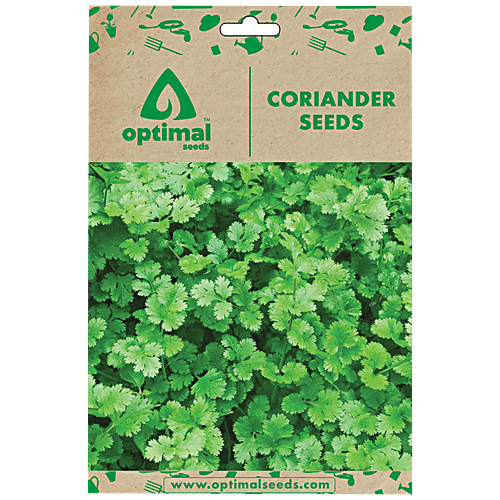 Optimal Seeds Coriander Leafy Vegetable Seeds, 50 pcs  