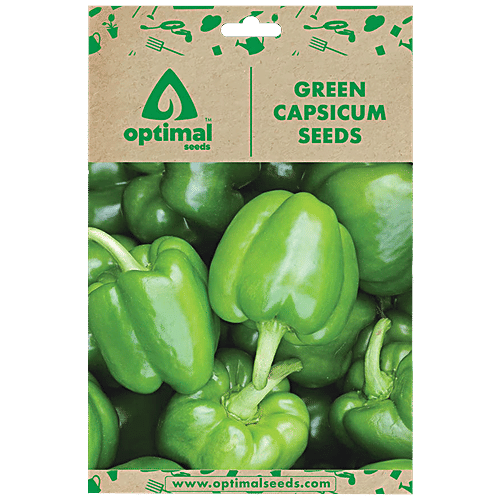Buy Optimal Seeds Green Capsicum Vegetable Seeds Online at Best Price