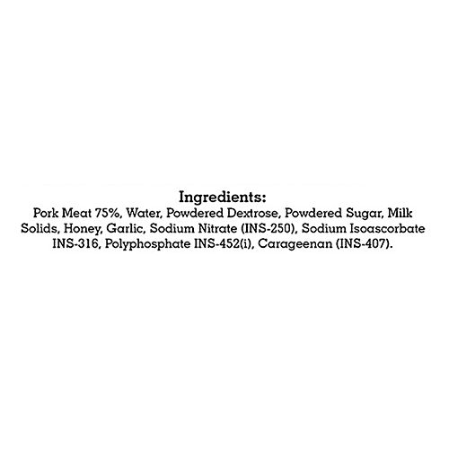 MeisterWurst Honey Glazed Roast Pork Belly, 500 g  