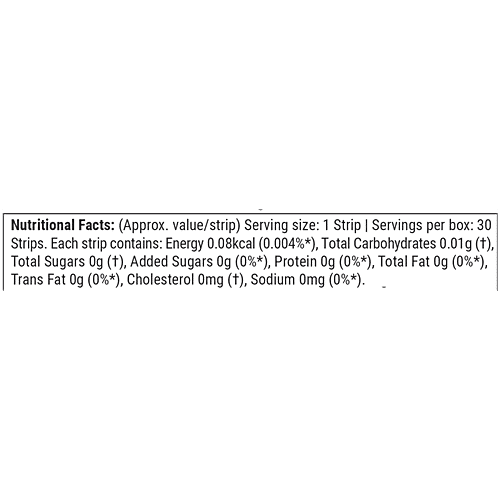 Wellbeing Nutrition Frozen Olaf Melts Into Active Probiotic Oral Thin Strips - Sweet Cherry Flavour, 60 g (30 pcs x 2 g each) Kids Organic Active Probiotic & Prebiotic Vitamin C & D3,