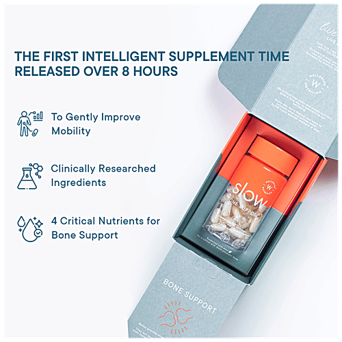 Buy Wellbeing Nutrition Slow Bone & Joint Support To Improve Mobility