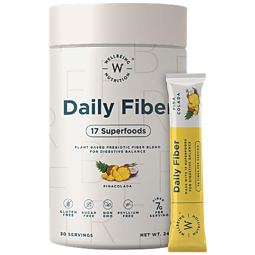 Buy Wellbeing Nutrition Organic Prebiotic Digestive Fiber For Bloating