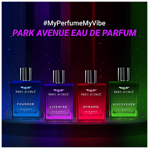 Park Avenue Eau De Perfume - Livewire, Premium, For Men, For Men, Longlasting Fragrance, 100 ml
