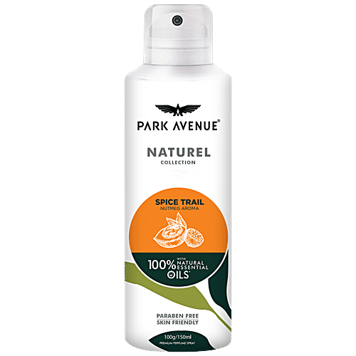 Park Avenue Deodorant - Naturel Collection, Spice Trail, For Men, Longlasting Fragrance, 150 ml  