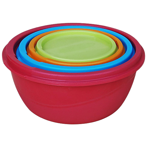 Buy Princeware Storage Containers Plastic, Assorted Colours, Store