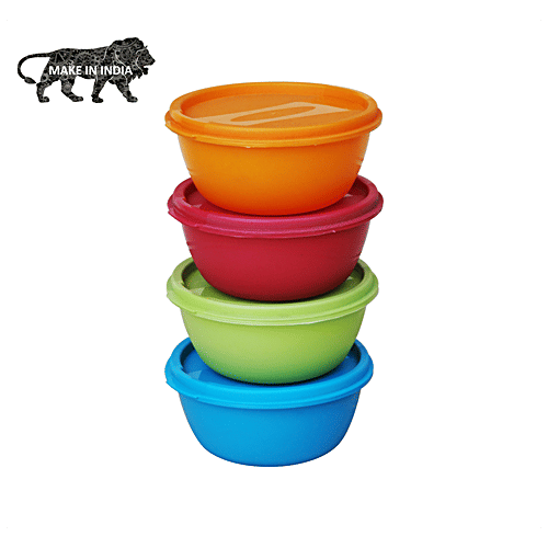 Buy Princeware Storage Containers Plastic, Assorted Colours, Store