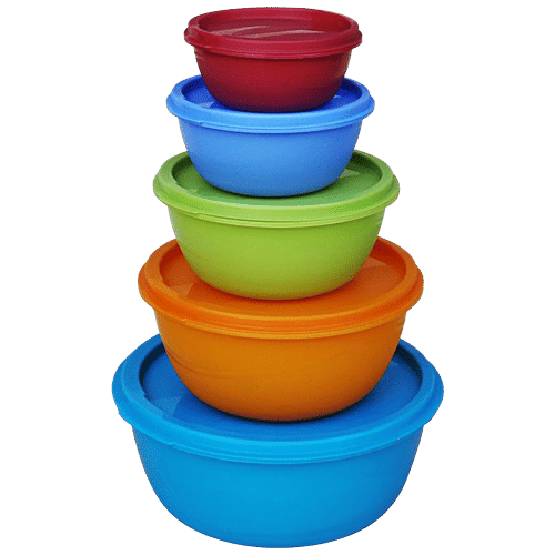 Buy Princeware Storage Containers Plastic, Assorted Colours, Store