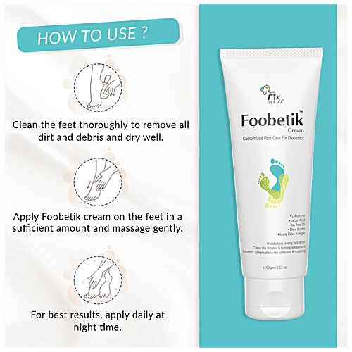 Buy Fixderma Foobetik Cream Provides LongLasting Hydration, Foot