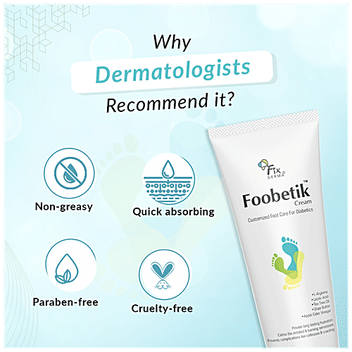 Buy Fixderma Foobetik Cream Provides LongLasting Hydration, Foot