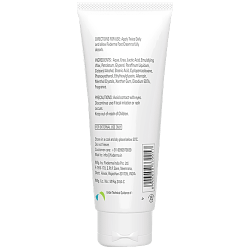 Buy Fixderma Foot Cream Moisturises & Soothes, NonGreasy, For Dry
