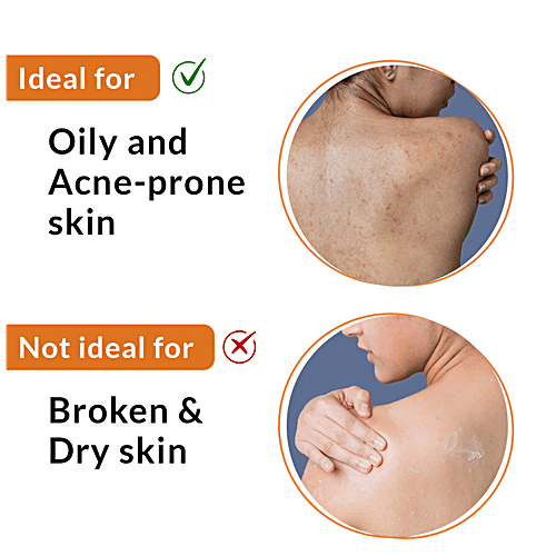 Fixderma Salyzap Body Acne Spray - Non-Irritating, Unclogs Pores, Fights Acne, Paraben Free, 50 ml