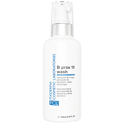 Fixderma Cosmetic Laboratories B-Prox 10 Face Wash - Unclogs Pores, Cleanser For Oily Skin & Blackheads, 100 ml  