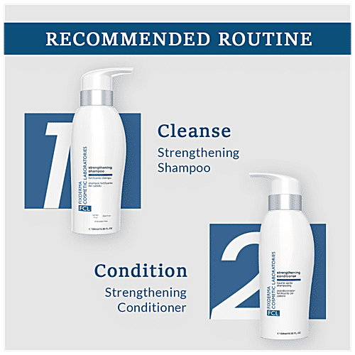 Fixderma Cosmetic Laboratories Strengthening Shampoo - Increases Hair Volume, Repairs Dry & Damaged Hair, 300 ml