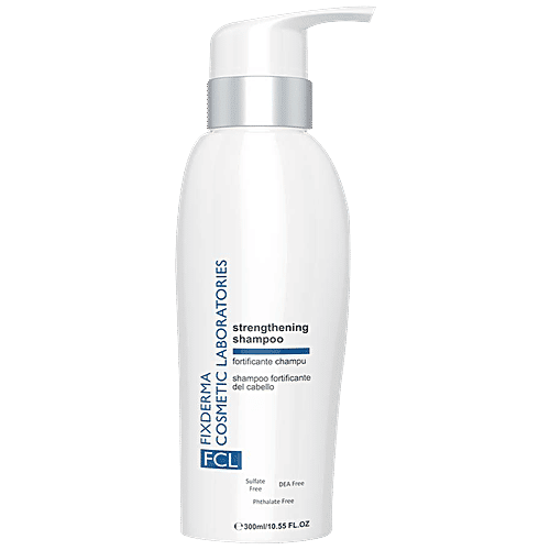 Fixderma Cosmetic Laboratories Strengthening Shampoo - Increases Hair Volume, Repairs Dry & Damaged Hair, 300 ml