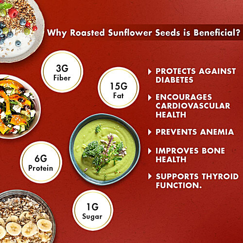 Buy Sorich Organics Roasted Sunflower Seeds Rich In Antioxidants