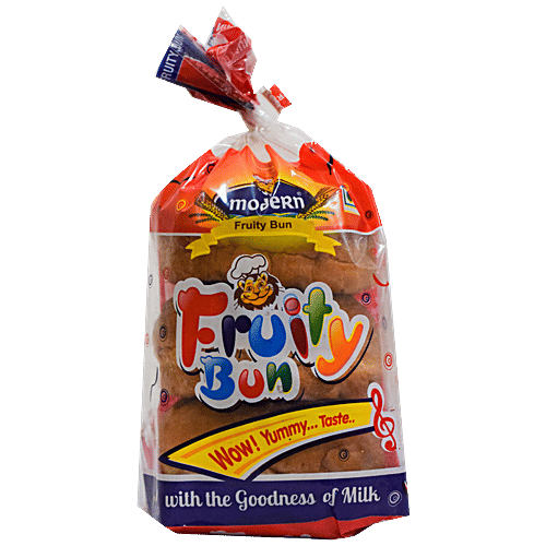MODERN  Fruity Bun - Fresh, Fluffy, Spongy, 150 g  