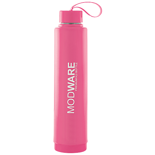 Modware Kool Kammander Insulated Bottle - Pink, Leak Proof, Retains Temperature & Freshness, 600 ml  