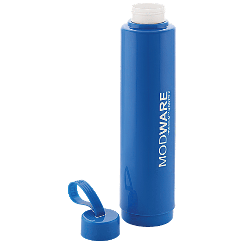 Modware Kool Kammander Insulated Bottle - Blue, Leak Proof, Retains Temperature & Freshness, 1 L  