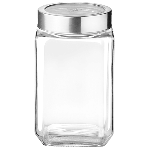 Buy Treo Cube Storage Glass Jar/Container For Home & Kitchen