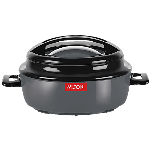 Milton Ernesto Inner Stainless Steel Jr. Casserole - Microwave Safe, BPA Free, Grey, 3 pcs