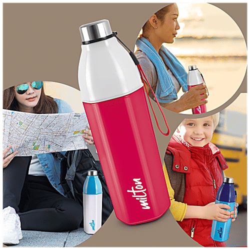 Milton Kool Hexone 900 Insulated Water Bottle - Red, 720 ml