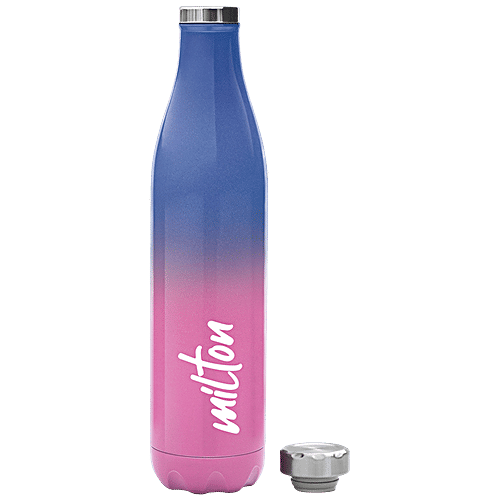 Milton Prudent 1100 Thermosteel 24 Hours Hot & Cold Water Bottle - Blue, 1.02 l  