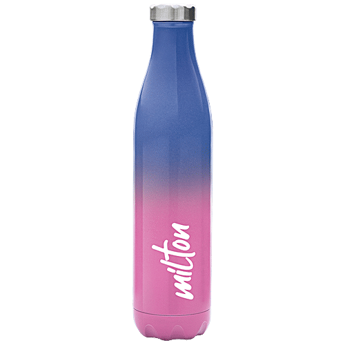 Milton Prudent 1100 Thermosteel 24 Hours Hot & Cold Water Bottle - Blue, 1.02 l  