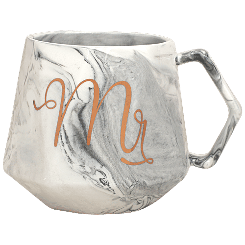 Buy DP Mr Printed Ceramic Coffee Mug For Tea, Milk & Coffee, Grey