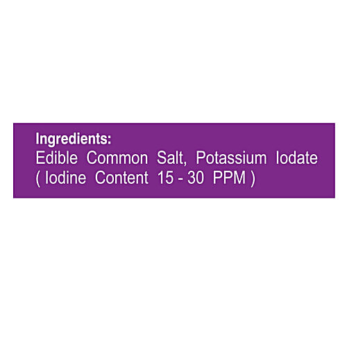 Buy TopLine Iodised Crystal Salt Pure, Coarse Online at Best Price of