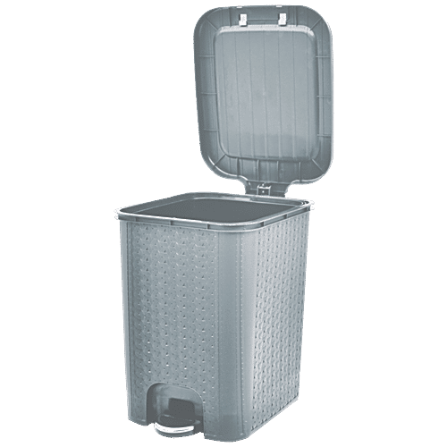Buy Flair Plastics Ultrahome Pedal Bin Knit Design Pattern, Large