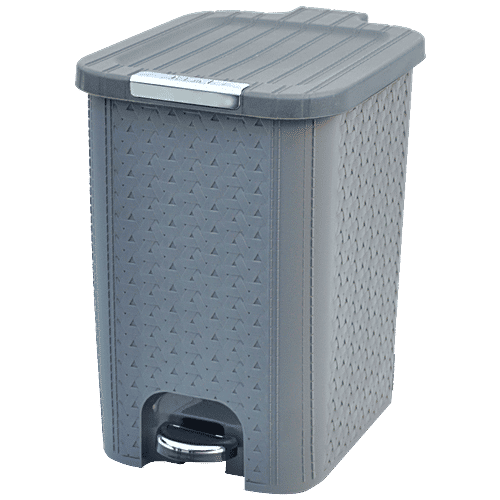 Buy Flair Plastics Ultrahome Pedal Bin Knit Design Pattern, With