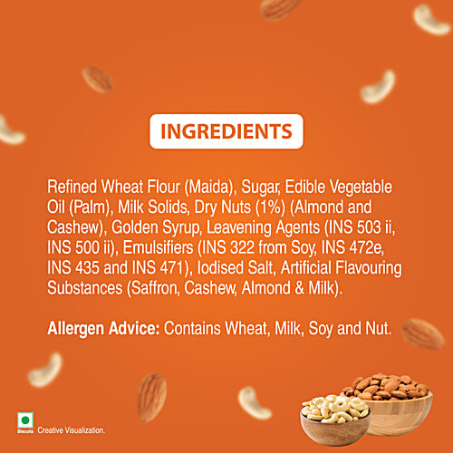 Unibic Cashew Badam Cookies, 270 g (4 x 67.5 g)